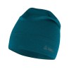вязаная шерстяная шапочка Löffler Arista Merino Голубой коралл